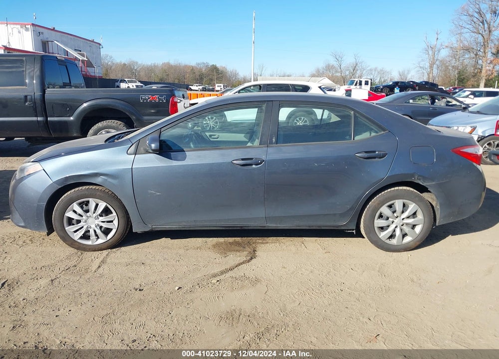 2016 TOYOTA COROLLA LE VIN: 2T1BURHE5GC518896