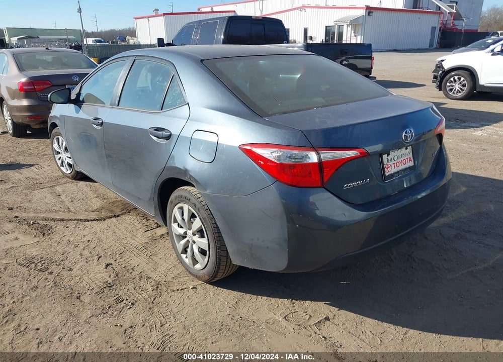 2016 TOYOTA COROLLA LE VIN: 2T1BURHE5GC518896