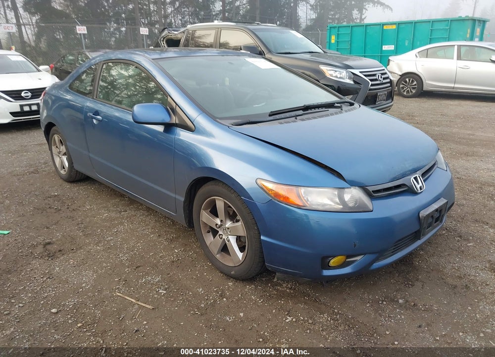 2006 HONDA CIVIC EX VIN: 2HGFG128X6H582421