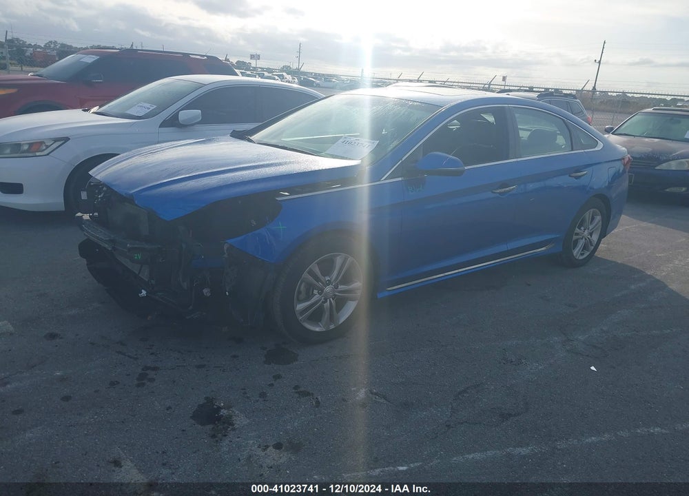 2018 HYUNDAI SONATA VIN: 5NPE34AF9JH660419