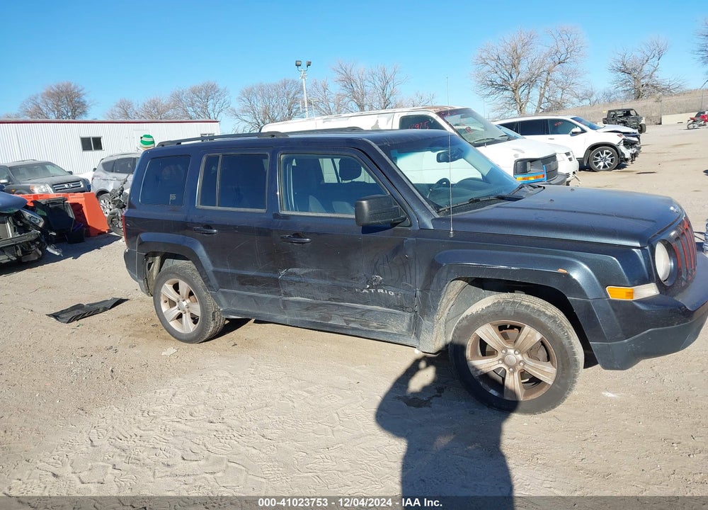 2014 JEEP PATRIOT LATITUDE VIN: 1C4NJRFB5ED817268