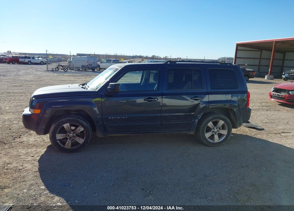 2014 JEEP PATRIOT LATITUDE VIN: 1C4NJRFB5ED817268