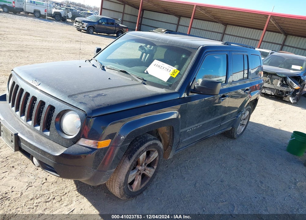 2014 JEEP PATRIOT LATITUDE VIN: 1C4NJRFB5ED817268