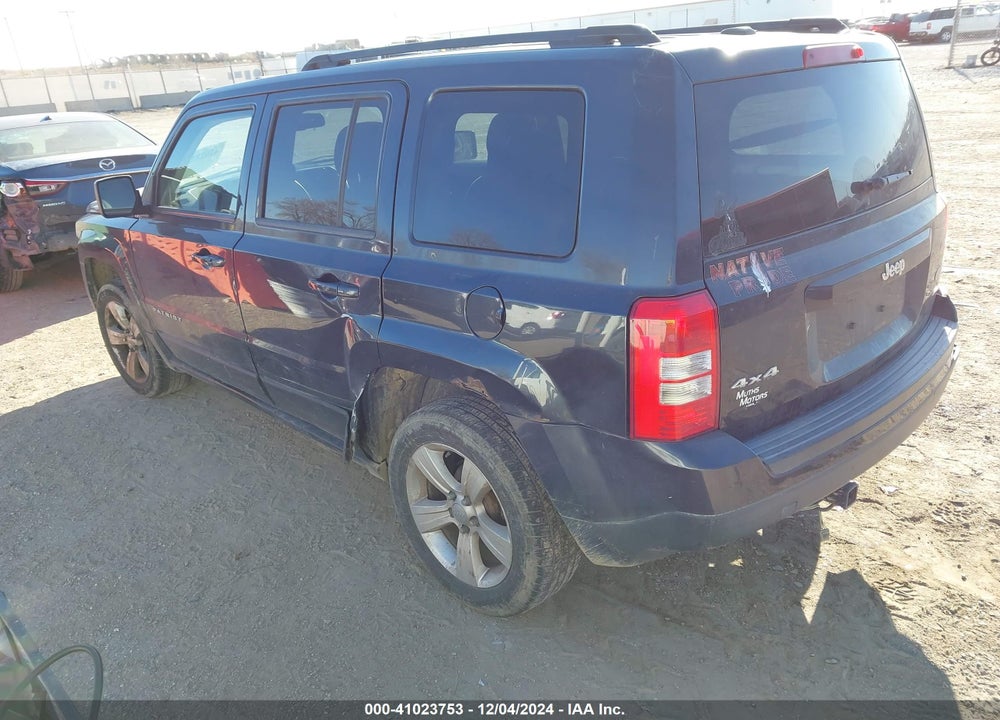 2014 JEEP PATRIOT LATITUDE VIN: 1C4NJRFB5ED817268