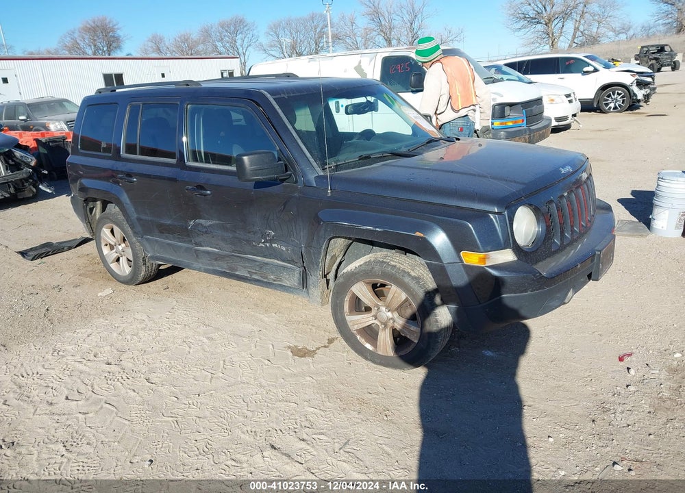 2014 JEEP PATRIOT LATITUDE VIN: 1C4NJRFB5ED817268