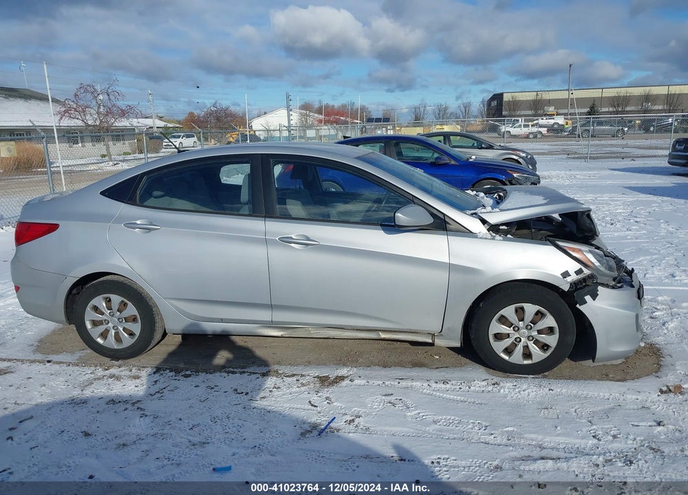 2016 HYUNDAI ACCENT VIN: KMHCT4AE9GU015648