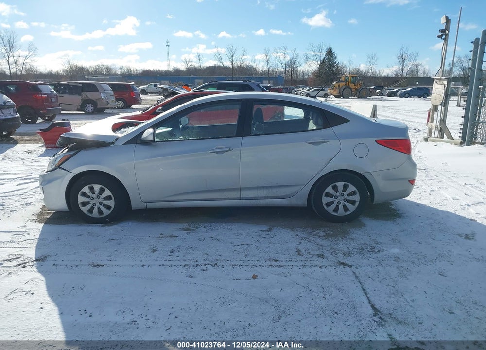 2016 HYUNDAI ACCENT VIN: KMHCT4AE9GU015648