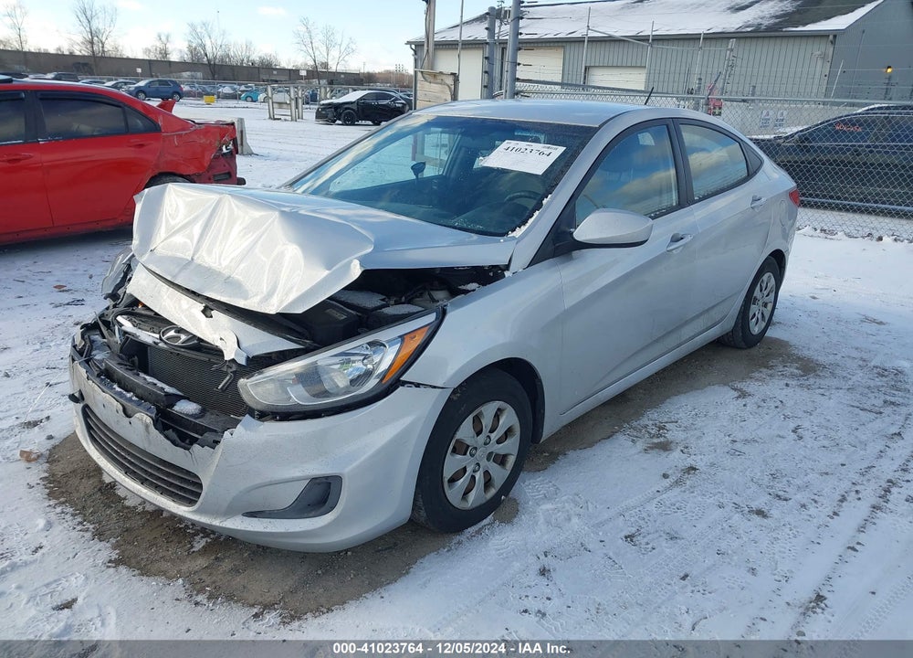 2016 HYUNDAI ACCENT VIN: KMHCT4AE9GU015648