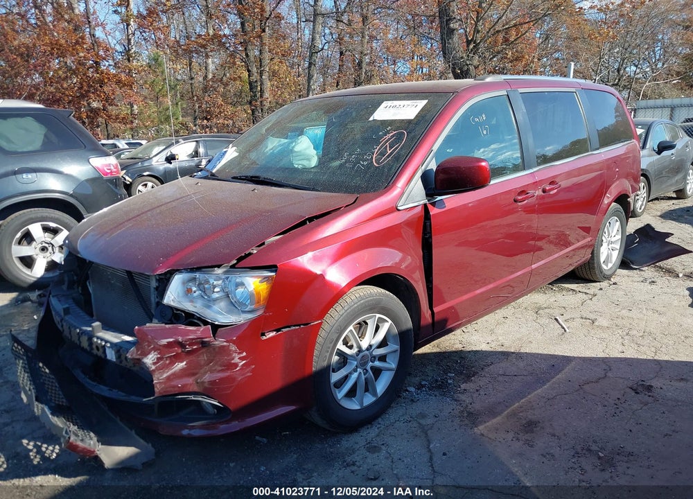 2019 DODGE GRAND CARAVAN SXT VIN: 2C4RDGCG8KR707627
