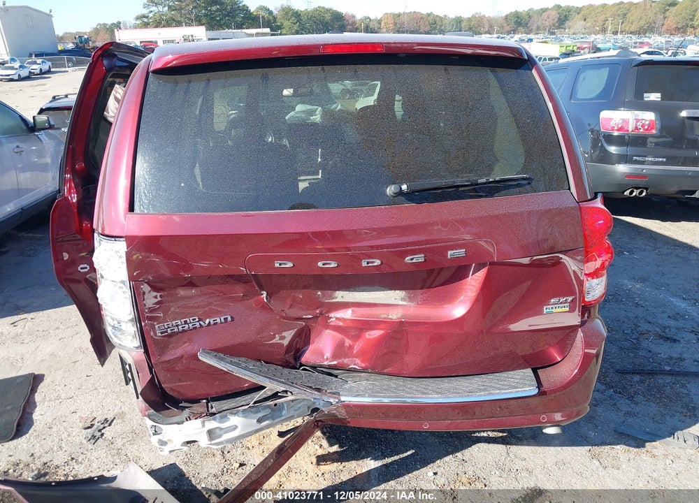 2019 DODGE GRAND CARAVAN SXT VIN: 2C4RDGCG8KR707627
