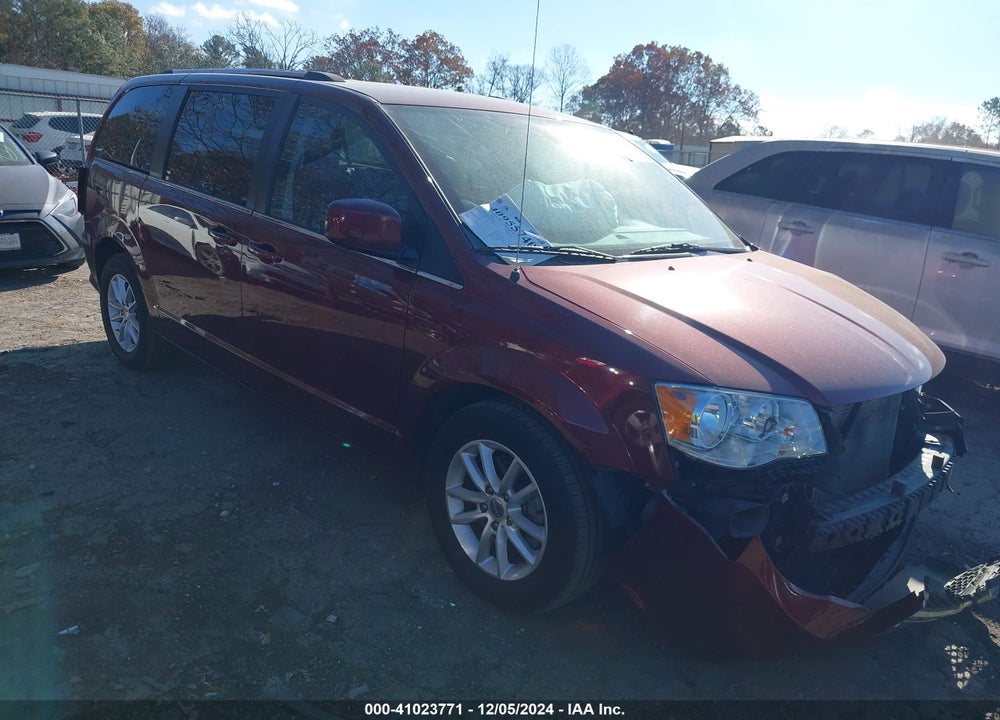 2019 DODGE GRAND CARAVAN SXT VIN: 2C4RDGCG8KR707627