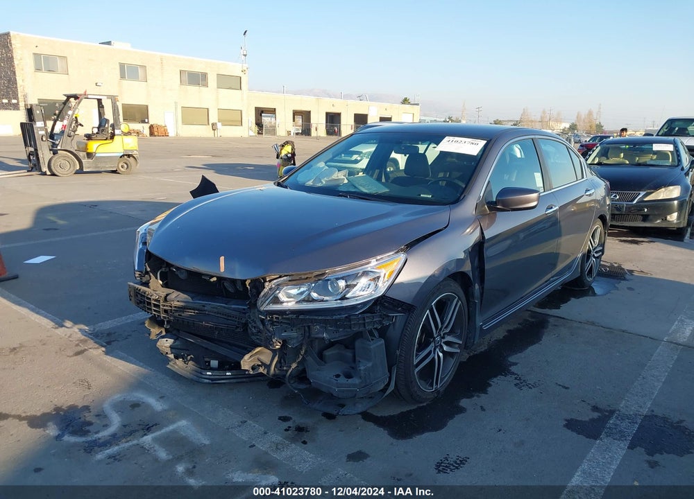2017 HONDA ACCORD SPORT VIN: 1HGCR2F55HA048330