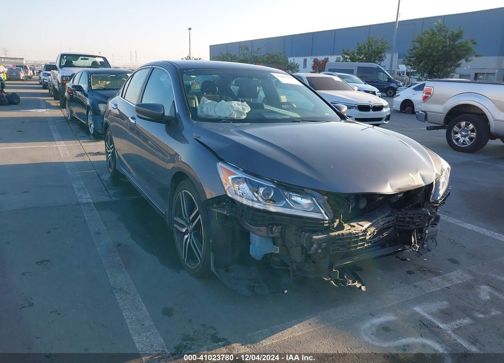 2017 HONDA ACCORD SPORT VIN: 1HGCR2F55HA048330