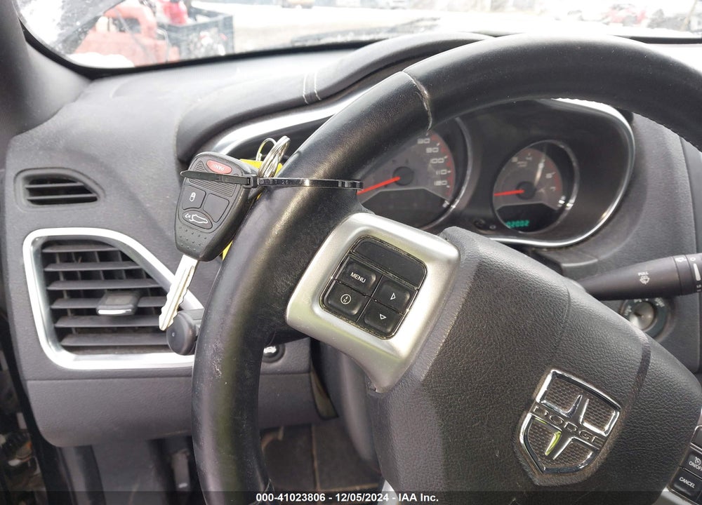 2012 DODGE AVENGER SXT VIN: 1C3CDZCB7CN161900
