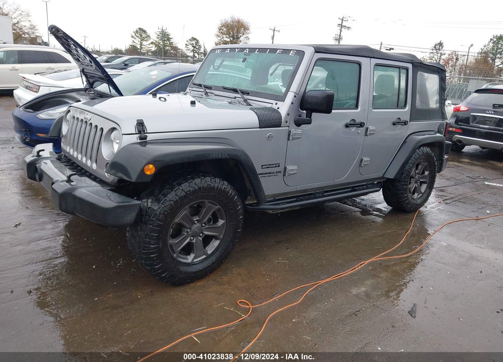 2017 JEEP WRANGLER UNLIMITED SPORT 4X4 VIN: 1C4BJWDG0HL521729