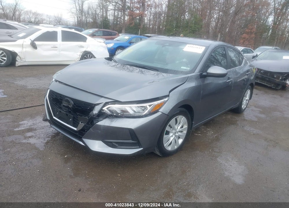 2022 NISSAN SENTRA S XTRONIC CVT VIN: 3N1AB8BV4NY283735