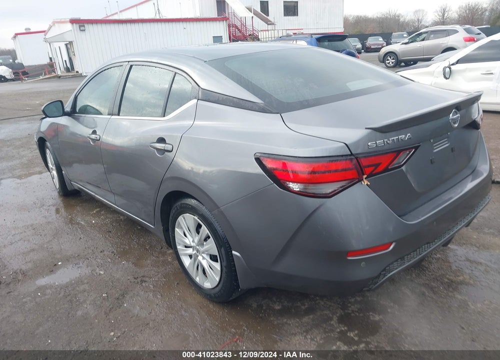 2022 NISSAN SENTRA S XTRONIC CVT VIN: 3N1AB8BV4NY283735