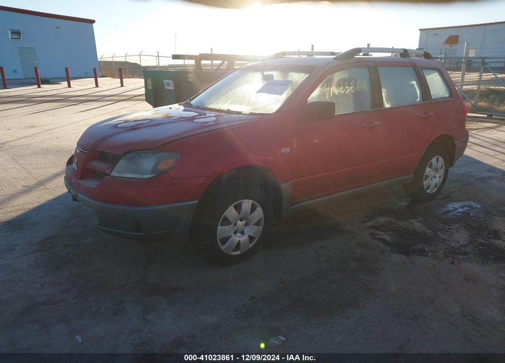 2004 MITSUBISHI OUTLANDER LS VIN: JA4LX31F54U053315