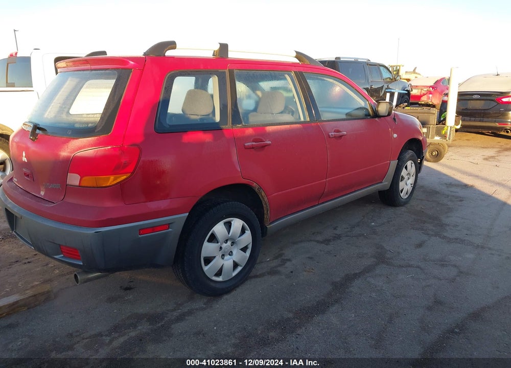 2004 MITSUBISHI OUTLANDER LS VIN: JA4LX31F54U053315