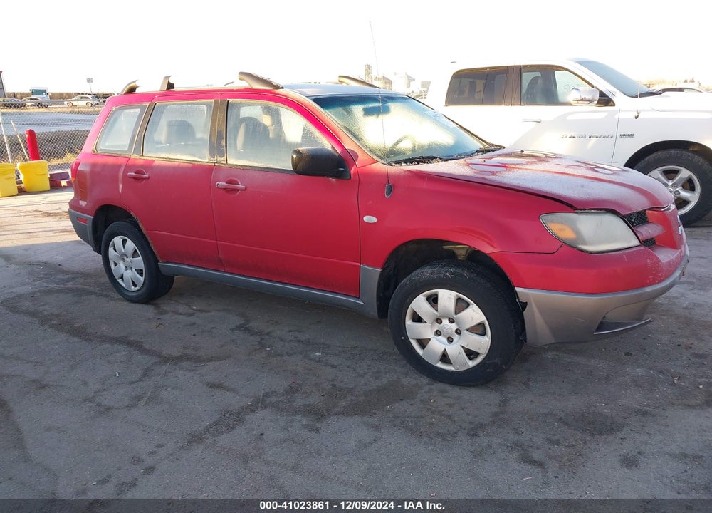 2004 MITSUBISHI OUTLANDER LS VIN: JA4LX31F54U053315