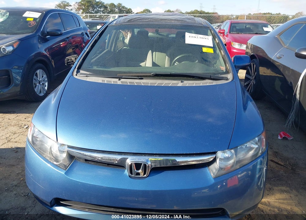 2007 HONDA CIVIC EX VIN: 1HGFA16827L109273