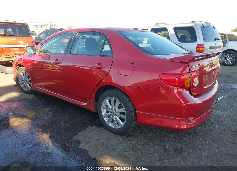 2009 TOYOTA COROLLA S VIN: 1NXBU40E29Z065109