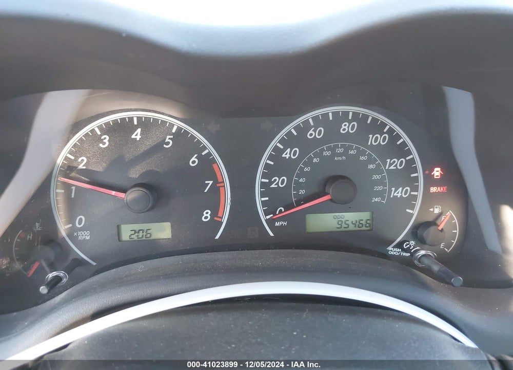 2009 TOYOTA COROLLA S VIN: 1NXBU40E29Z065109
