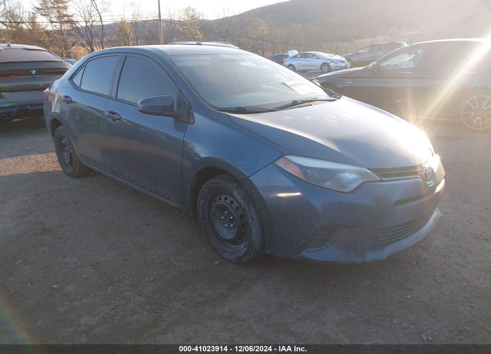 2015 TOYOTA COROLLA LE VIN: 2T1BURHE6FC391106