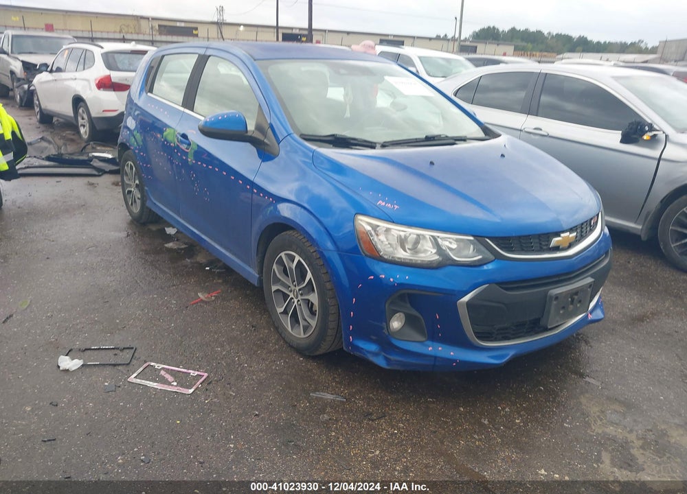 2017 CHEVROLET SONIC LT AUTO VIN: 1G1JD6SH6H4174067
