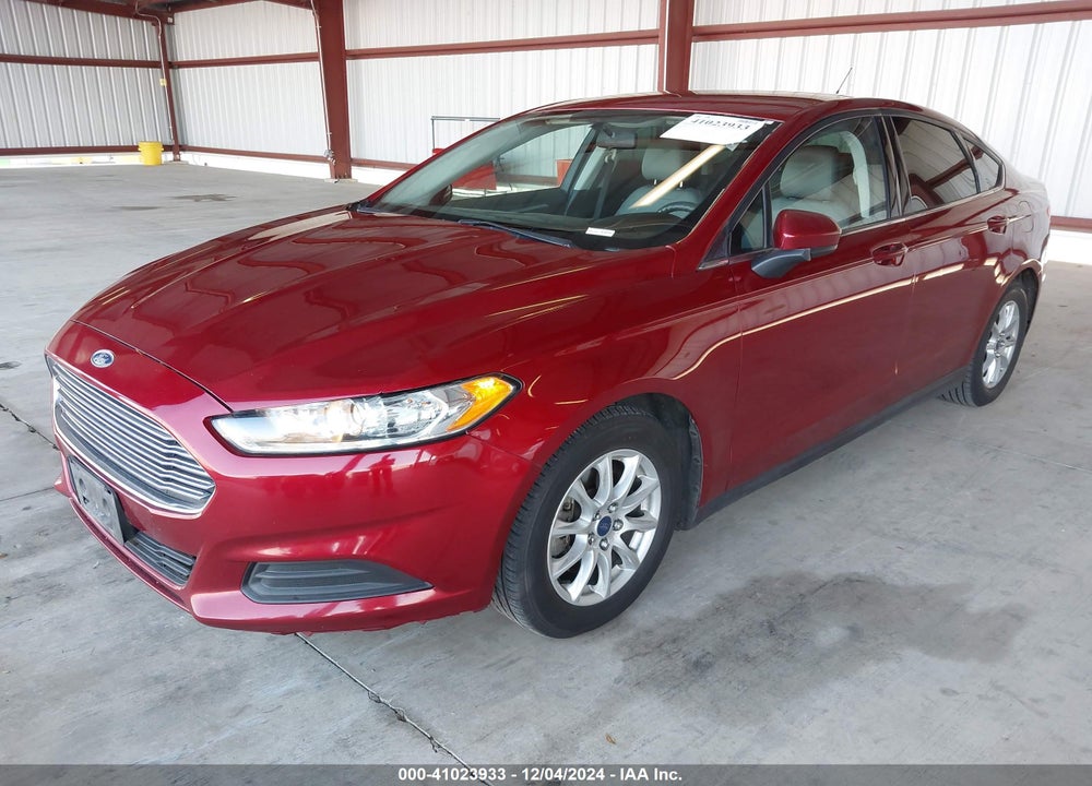 2016 FORD FUSION S VIN: 3FA6P0G71GR145766