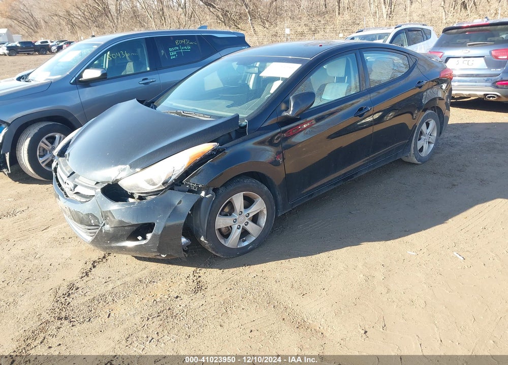 2013 HYUNDAI ELANTRA GLS VIN: KMHDH4AE8DU014248