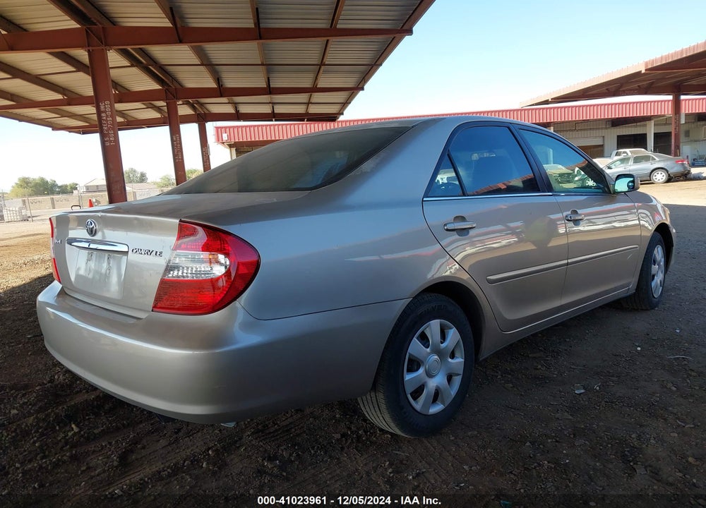2003 TOYOTA CAMRY LE VIN: 4T1BE32KX3U240210