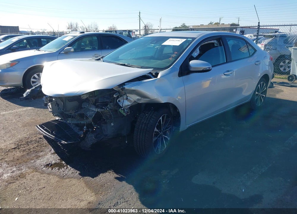 2018 TOYOTA COROLLA XSE VIN: 2T1BURHE0JC042595