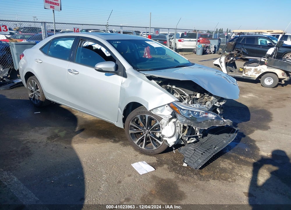 2018 TOYOTA COROLLA XSE VIN: 2T1BURHE0JC042595