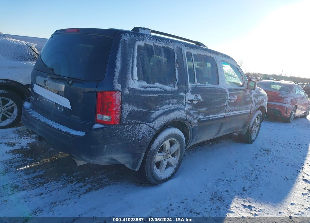 2009 HONDA PILOT EX-L VIN: 5FNYF48649B033003