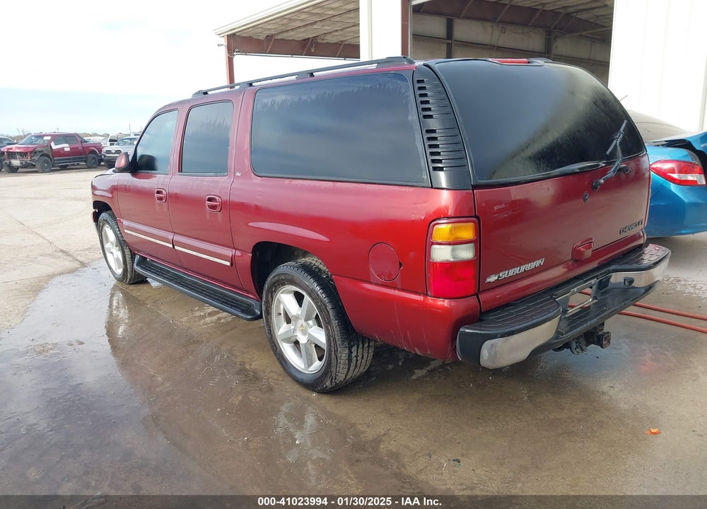 2003 CHEVROLET SUBURBAN 1500 LT VIN: 1GNEC16Z23J176501