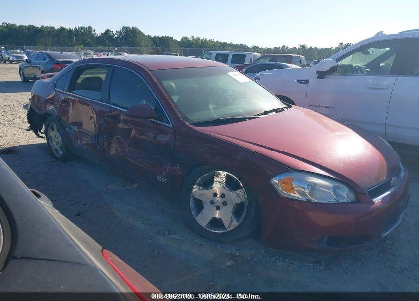 2007 CHEVROLET IMPALA  SS VIN: 2G1WD58C179208309