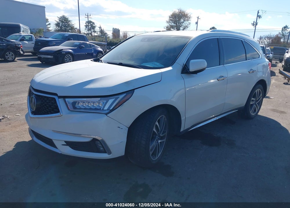 2017 ACURA MDX ADVANCE PACKAGE VIN: 5FRYD4H85HB024766