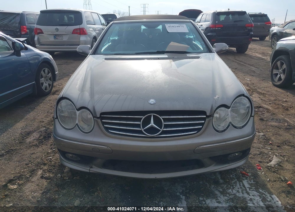2004 MERCEDES-BENZ CLK 500 VIN: WDBTK75G64T026126