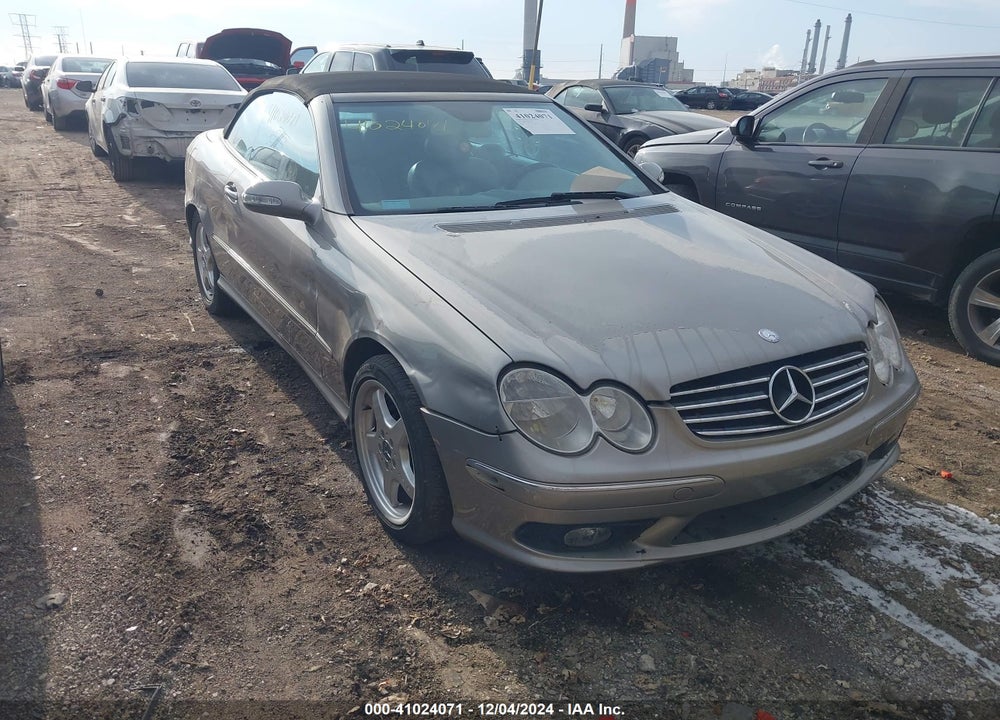2004 MERCEDES-BENZ CLK 500 VIN: WDBTK75G64T026126