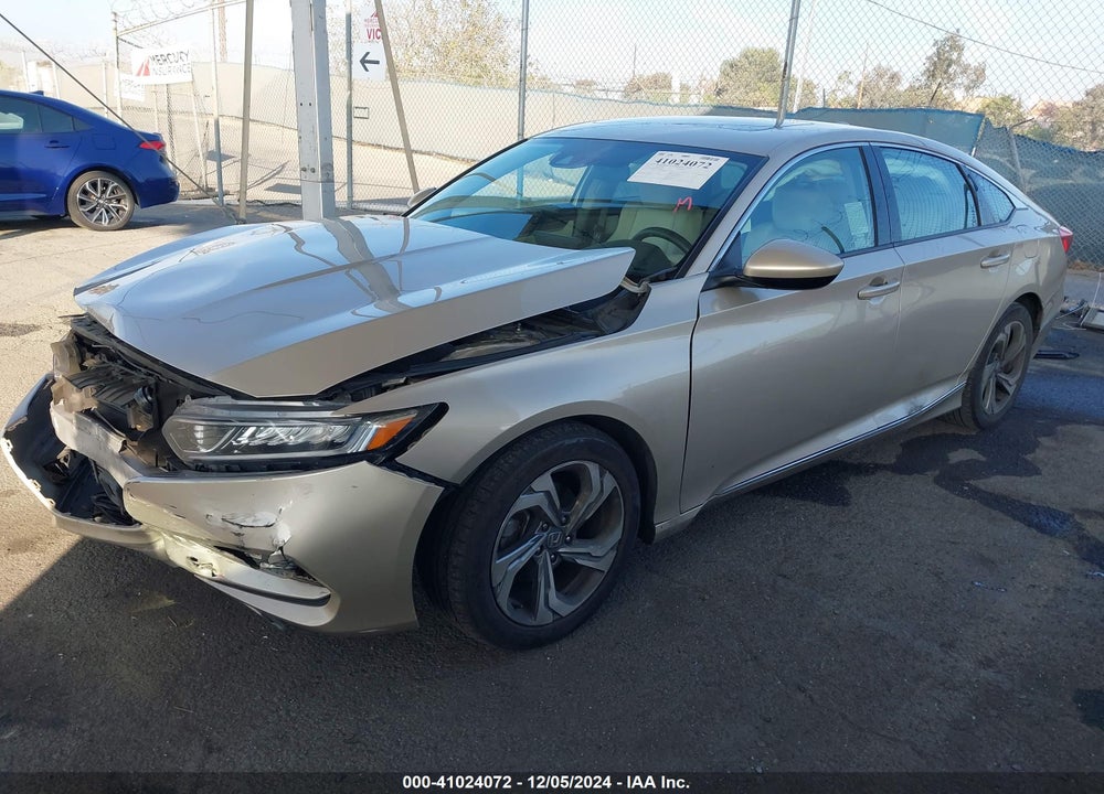 2018 HONDA ACCORD EX VIN: 1HGCV1F44JA075859