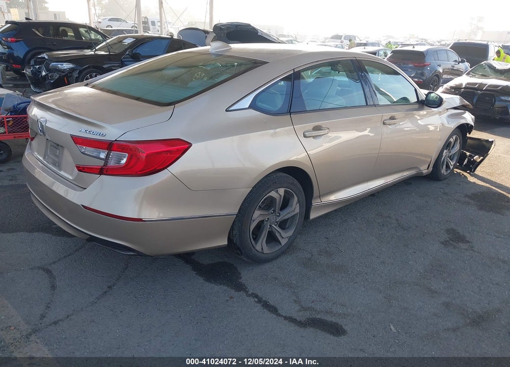 2018 HONDA ACCORD EX VIN: 1HGCV1F44JA075859
