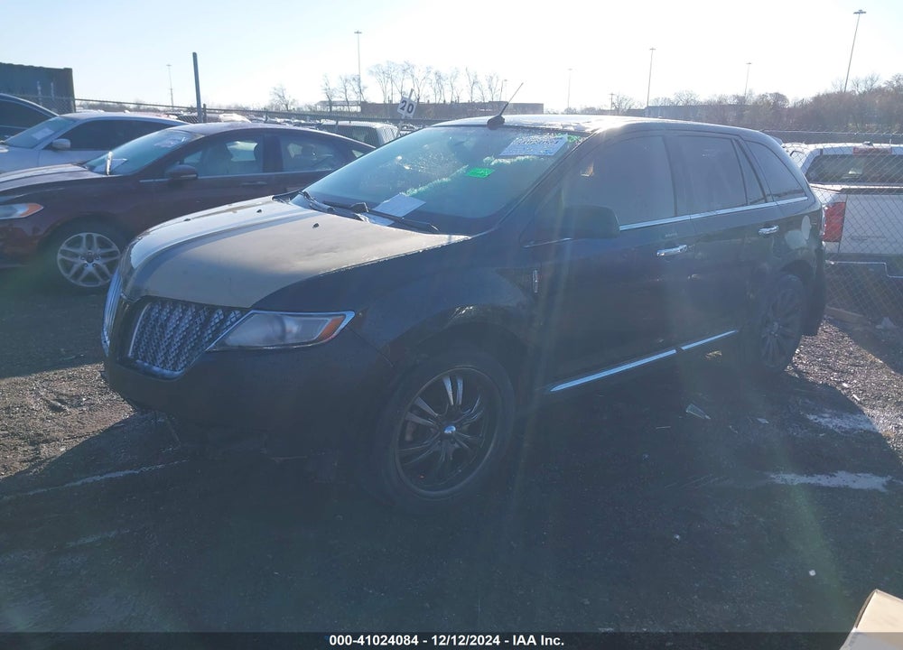 2011 LINCOLN MKX VIN: 2LMDJ6JK6BBJ23322