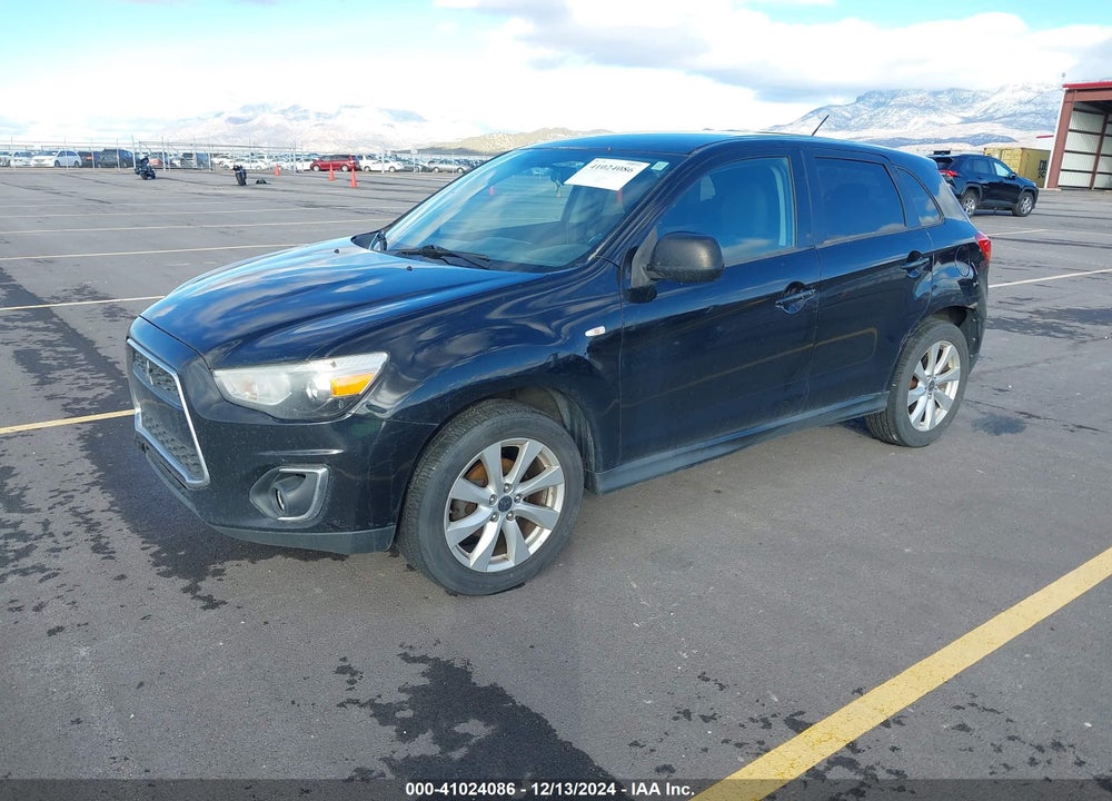 2014 MITSUBISHI OUTLANDER SPORT ES VIN: 4A4AP3AU4EE020483