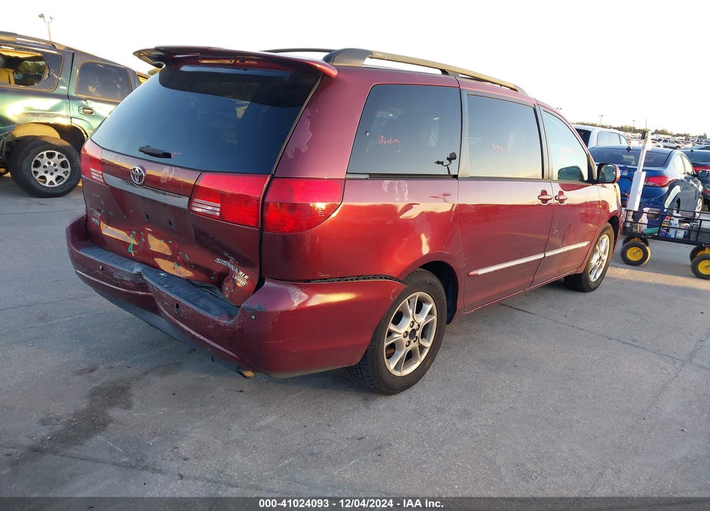 2004 TOYOTA SIENNA XLE/LTD VIN: 5TDZA22C34S074751