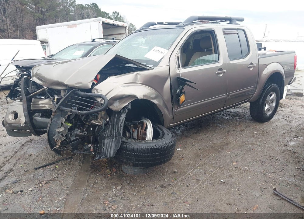 2005 NISSAN FRONTIER LE VIN: 1N6AD07W75C464750