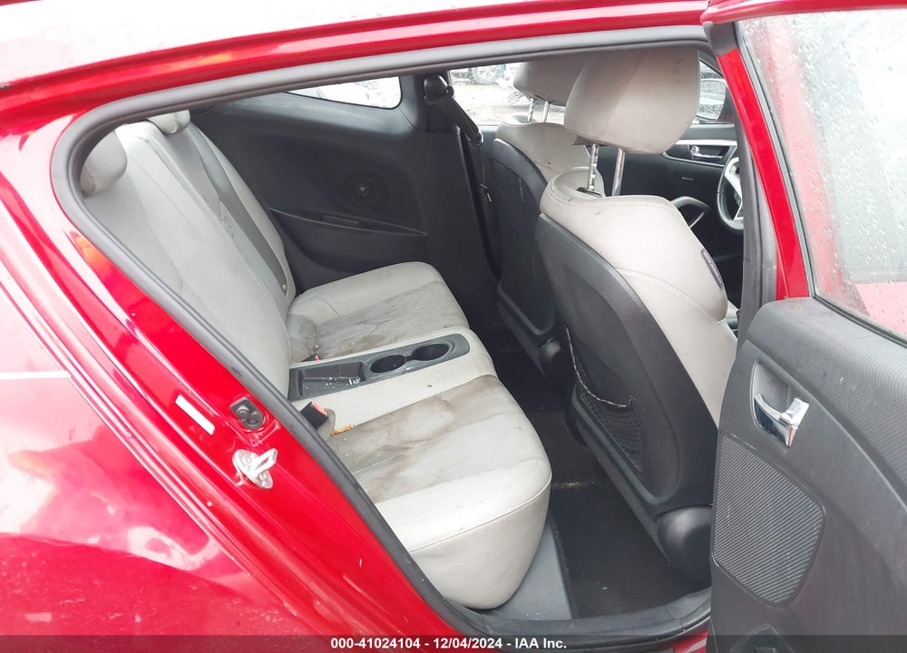 2013 HYUNDAI VELOSTER BASE W/GRAY VIN: KMHTC6ADXDU174676