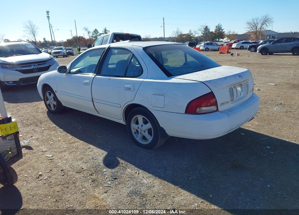 2003 NISSAN SENTRA GXE LIMITED EDITION VIN: 3N1AB51A53L734369