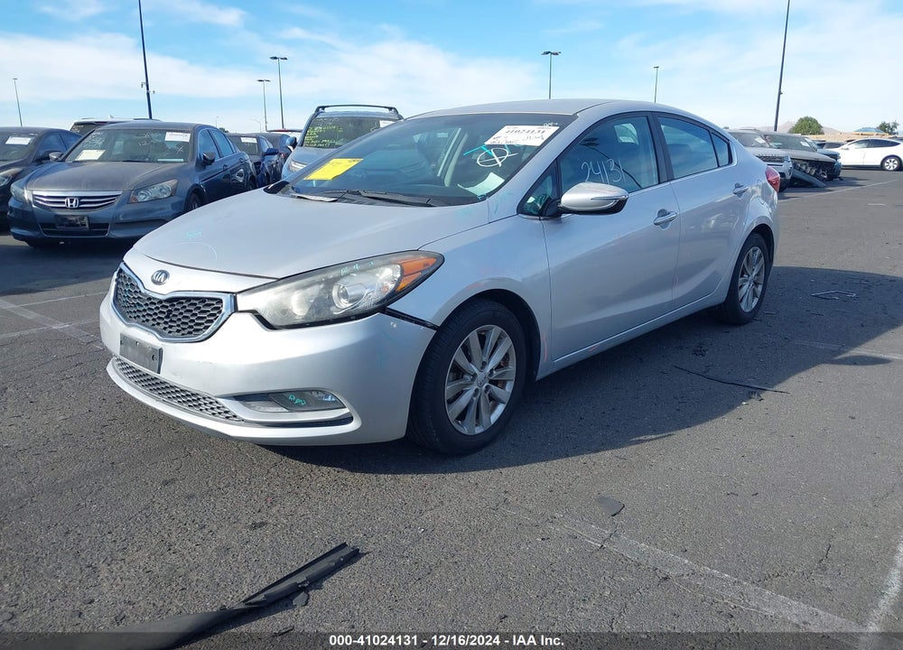 2015 KIA FORTE EX VIN: KNAFX4A8XF5343960