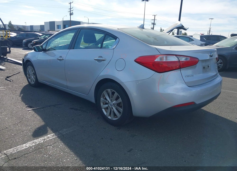 2015 KIA FORTE EX VIN: KNAFX4A8XF5343960